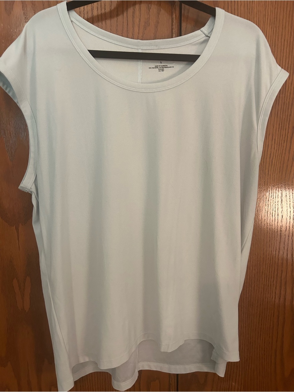 Banana Republic Classic Scoop Neck Women’s Top in Light Blue